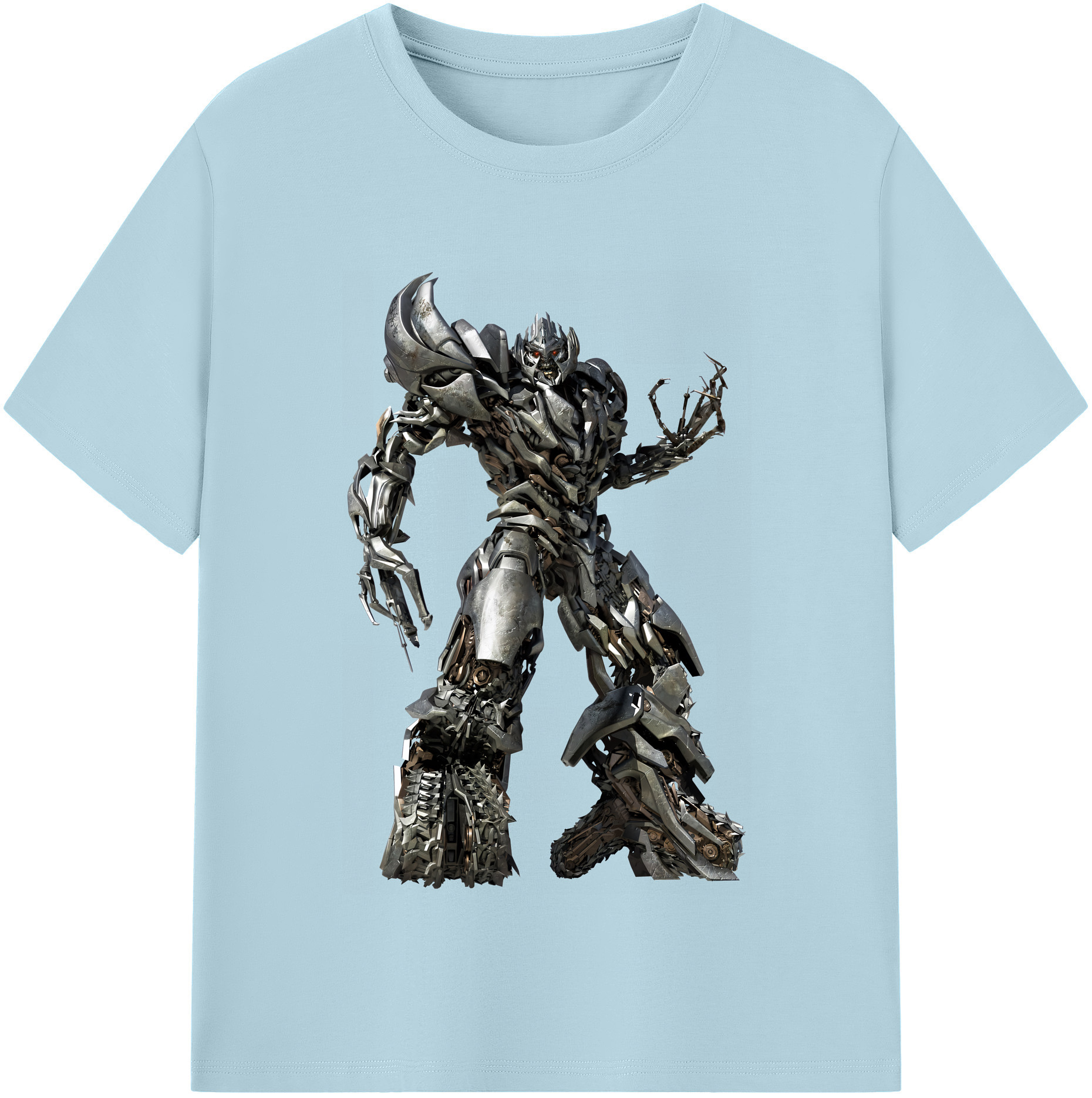 （画像用） Transformers トランスフォーマー 綿100％半袖Tシャツ（フロントプリント）